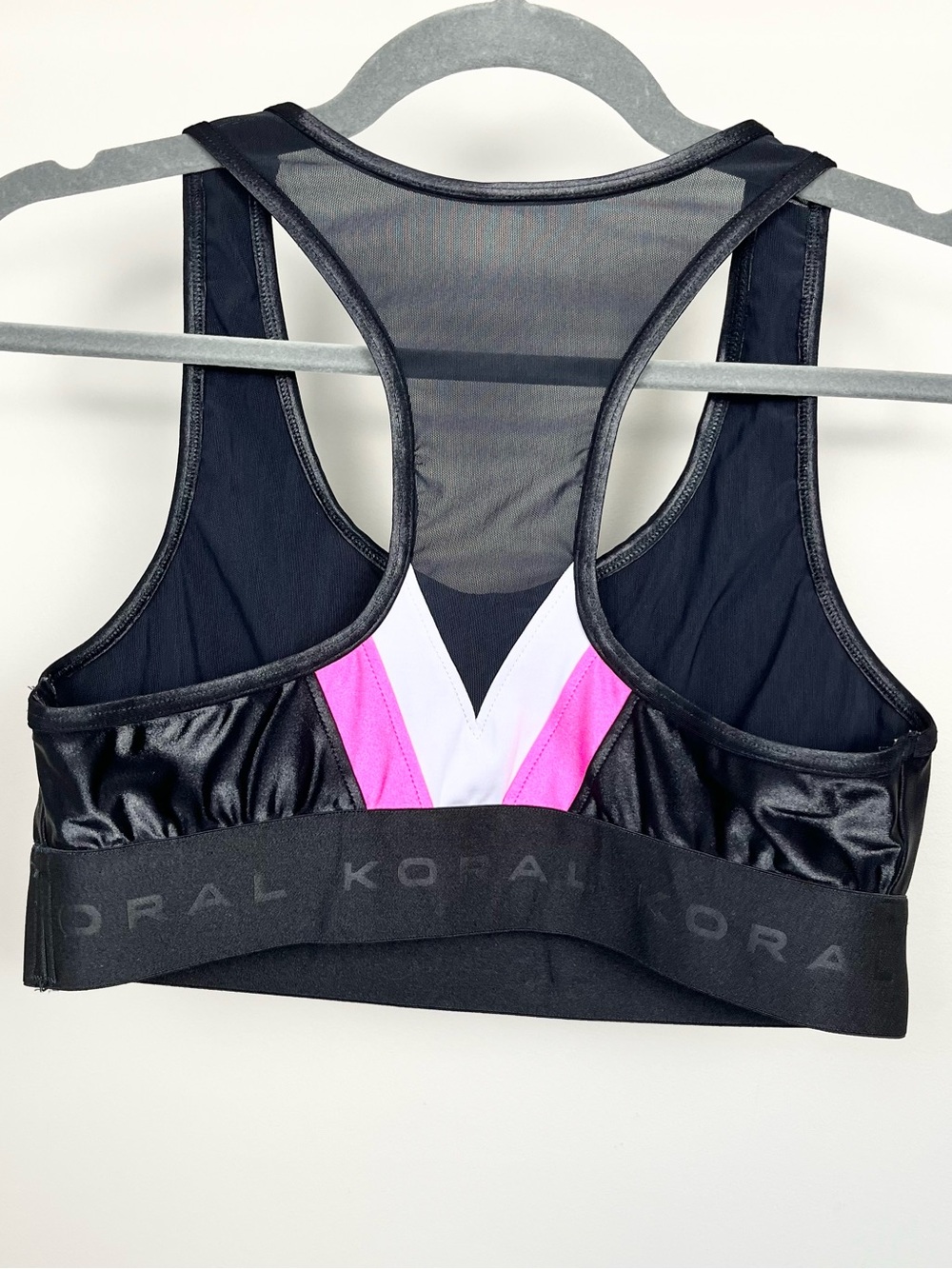 KORAL Mesh Racerback Sports Bra - Picture 4 of 5